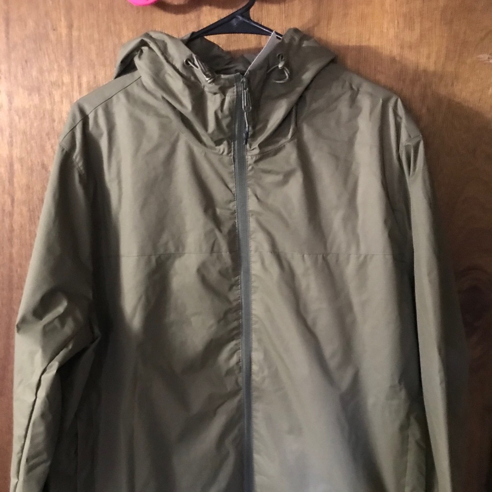 Brand New H&M Green Coat/Windbreaker
